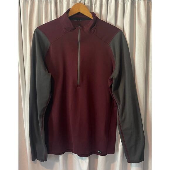 Patagonia Mens Pull over 1/4 zip up jacket Size Large **Flaw** - Picture 1 of 7